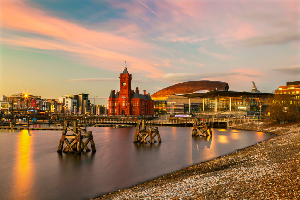 Cardiff Bay, Cardiff, Wales, UK