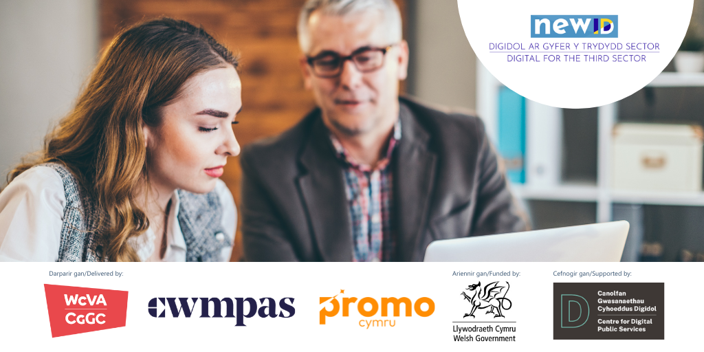 Ar Agor Nawr: Mentora Digidol Am Ddim i Sefydliadau’r Trydydd Sector yng Nghymru