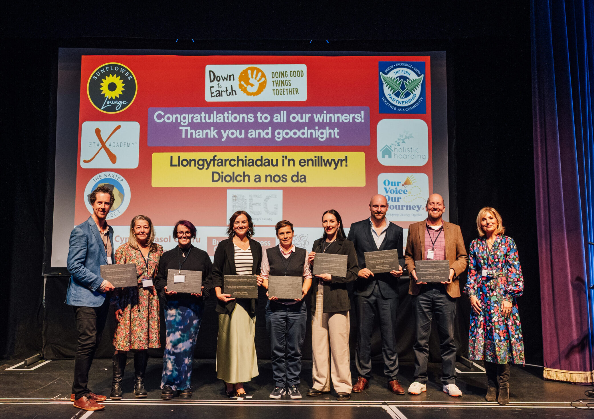 Dathlu gwerth cymdeithasol: Enillwyr Gwobrau Busnes Cymdeithasol Cymru 2025